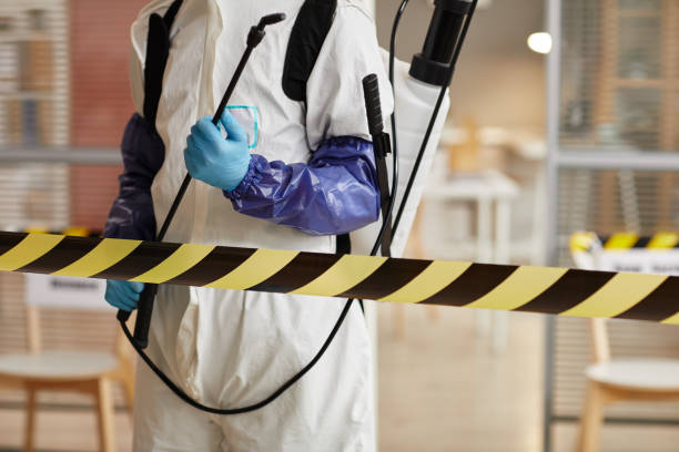 Professional Biohazard technician working in Athens, PA
